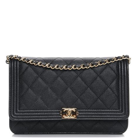 chanel le boy wallet on chain|chanel borse outlet.